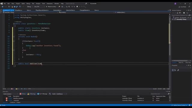 How To Make An Inventory System In Unity Part1 смотреть онлайн