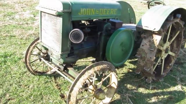 1927 John Deere D Start and Drive смотреть онлайн