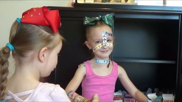 100 Layers of Band-Aids!! | Madison Still Hates Bandaids!