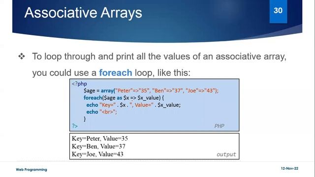Lecture 04: PHP String, Array and file handling смотреть онлайн