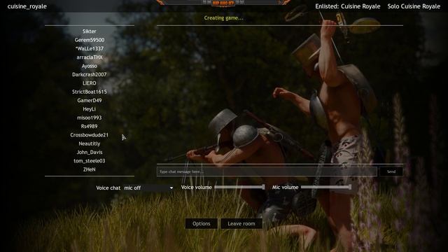 Новая игра и битва 100 игроков на одной карте - Cuisine Royale (Enlisted) смотреть онлайн