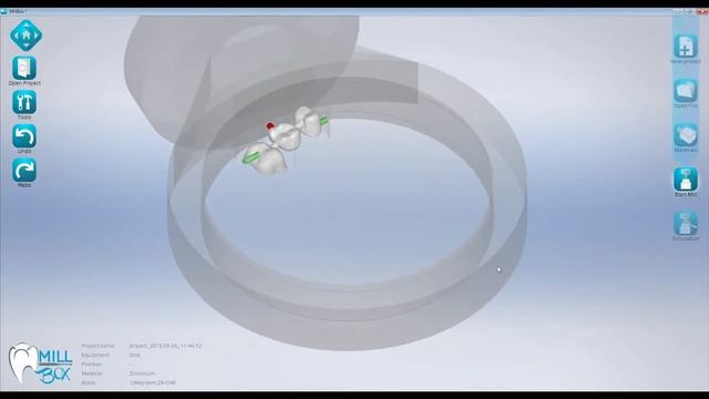 كام سوفت وير ماكينة رولاند لحفر الزيركون - Millbox CAM for Roland смотреть онлайн