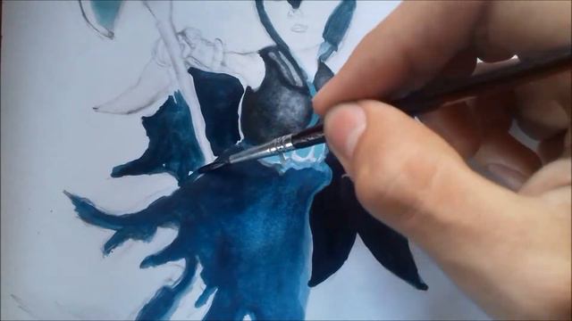 INSANE NIGHT WITCH PAINT!! from clash royale/clash of clans HD смотреть онлайн