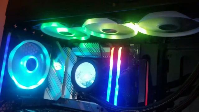 ASUS ROG Strix Z590 A Gaming - Intel Core i9 10850K 3.6 GHz - CORSAIR Vengeance RGB Pro SL 16GB смотреть онлайн