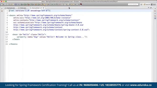 Spring Framework Tutorial | Spring Tutorial For Beginners | Java Framework | Edureka Rewind - 4 смотреть онлайн
