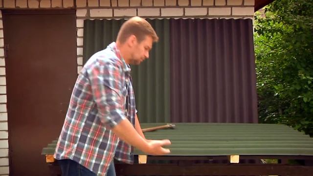 192. ОНДУЛИН подходит для бани лучше, чем металлочерепица. смотреть онлайн