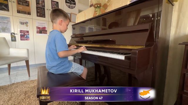 GOLDEN TIME TALENT | 47 Season | Kirill Mukhametov | Piano смотреть онлайн