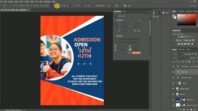 HOW TO MAKE A5 SIZE PAMPHLET IN PHOTOSHOP | Sanjeev Graphic смотреть онлайн