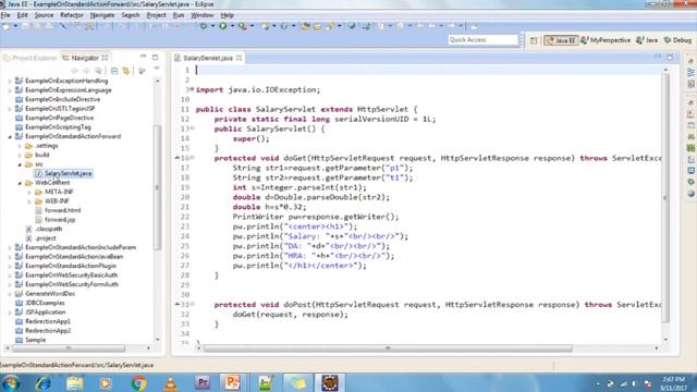 Lesson - 10 : JSP - JSP Standard Action element - forward, param, params смотреть онлайн
