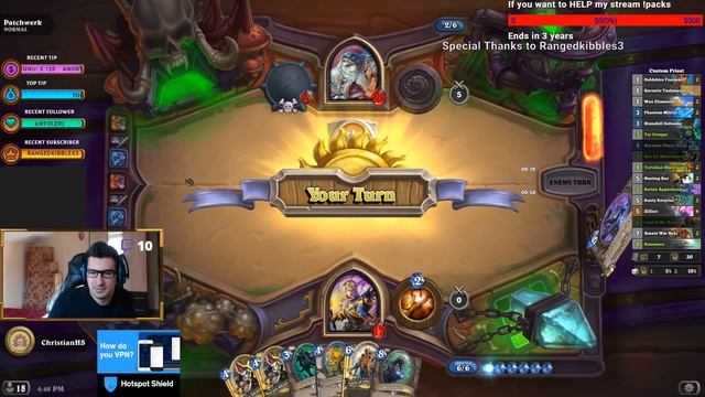 Hearthstone: Curse of Naxxramas - Patchwerk ( Boss ) смотреть онлайн