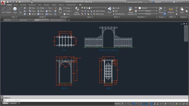 AutoCAD LT 2015 Tour the user interface смотреть онлайн