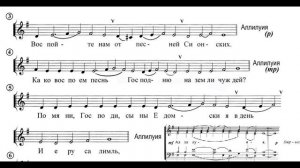 На реках Вавилонских. Знаменный распев