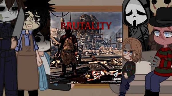 Slashers react to leatherface