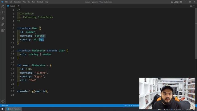 Learn Typescript In Arabic 2022 - #25 - Interface Extend смотреть онлайн