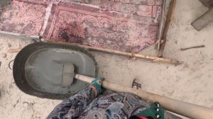 Продолжение и реставрация бетонной дорожки