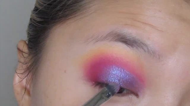 Galaxy Sunset Cut Crease Glam (In depth) ft. Colourpop BYOP |Tess Chung смотреть онлайн