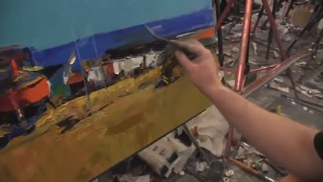 Как научиться рисовать берег море Живопись для начинающих видеоуроки рисования Игоря Сахарова смотреть онлайн
