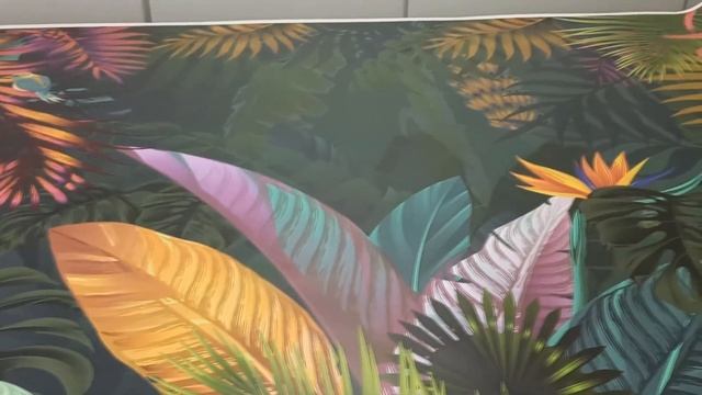 Бумажные фотообои бесшовные VEROL "Джунгли",обои бумажные для стен, фотообои на стену, декор смотреть онлайн