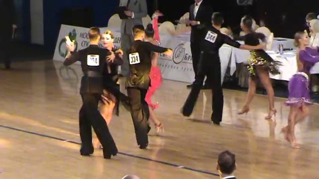Brilliant Couple 2017 Взрослые Латина 1/4 Самба Паратуй Василий - Сытник Юлия смотреть онлайн