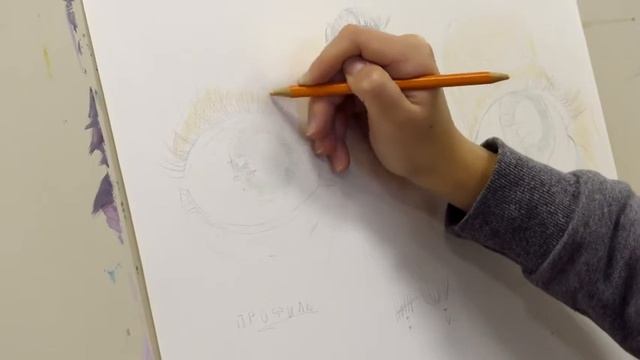 Урок 4 Дарья Бусыгина Рисуем глаза смотреть онлайн