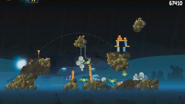 Angry Birds Star Wars - Hoth Update Episode V 3 Star Walkthrough 3-21 to 3-40 Golden Droid Location смотреть онлайн