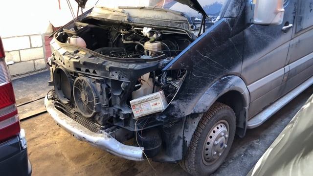 NEW Sprinter W906 2017 Kazakhstan SWAP Om613 (свап с небольшим тестом ) ч1