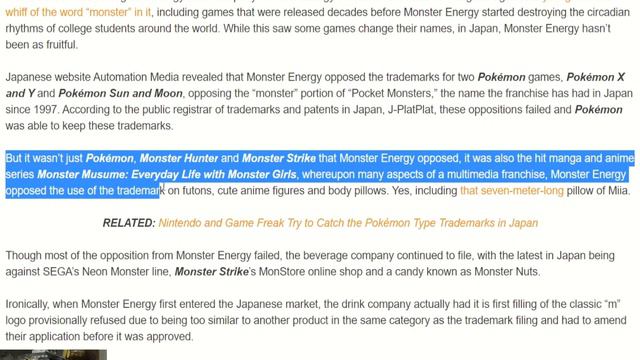 Monster Energy Goes After Anime With 