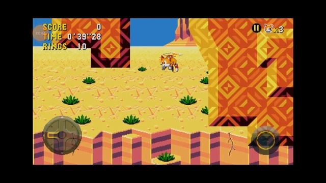 Mirage Saloon Zone in Sonic CD (Android) смотреть онлайн