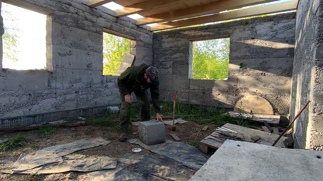 Дом из керамзитобетона своими руками смотреть онлайн