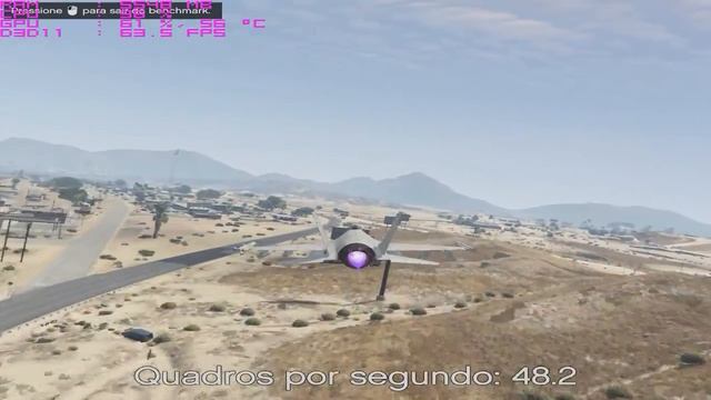 GTA V PC - BENCHMARK - GeForce GTX 750 TI + AMD FX-4100 смотреть онлайн