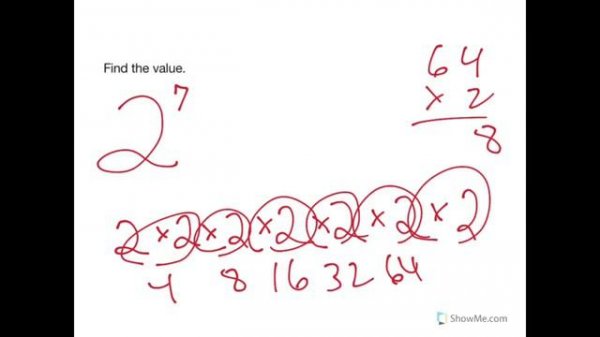 Exponents and Exponential Form