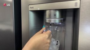 Инструкция по правильному использованию диспенсера для воды в холодильниках LG
