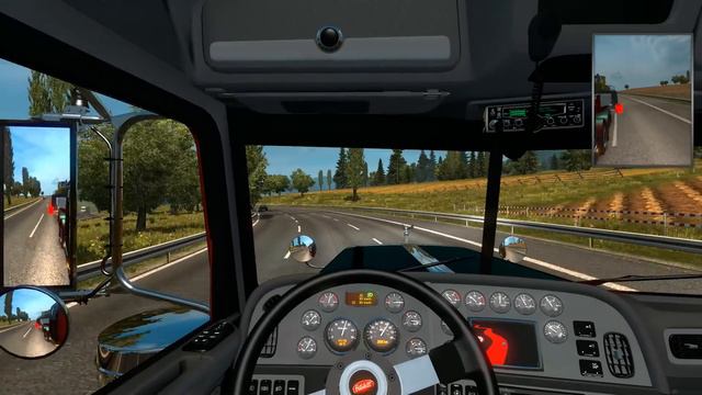 Euro Truck Simulator 2 - taking a bulldozer смотреть онлайн