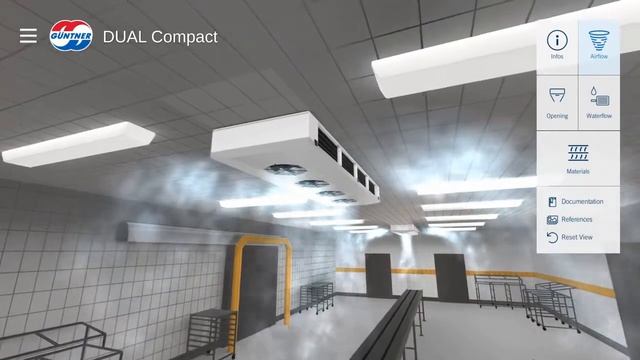 Guntner. Двухпоточные воздухоохладители DUAL Compact