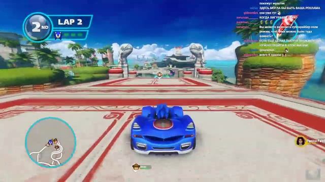 Игры! [Sonic & All-Stars Racing Transformed] смотреть онлайн