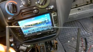 2-ДИН магнитола в ланос.