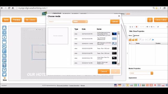 Digital Signage Software - Demo - Digi-VUE Advertising смотреть онлайн