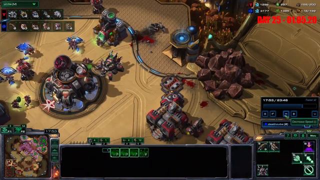 Starcraft 2 Road To Platinum - ZvT - Quarantine Gaming Day 25 смотреть онлайн