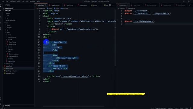 06 CSS Variables, Extend, BEM method, !optional, Nesting, :not() method смотреть онлайн