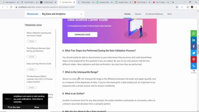 Data analyst interview tips | How to prepare for data analyst interview смотреть онлайн