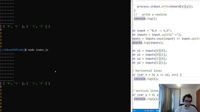 JavaScript with Joe - Advent of Code - Day 5 смотреть онлайн