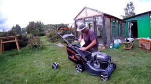 Деревенский домик/Подарок/ бензокосилка CARVER 2646 MD