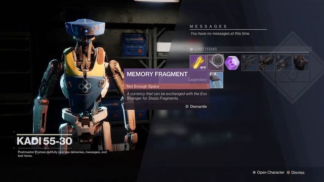 Getting All Stasis Fragments Day 1 Of Season Glitch Prep - Storing Memory Fragments Season of Chose смотреть онлайн