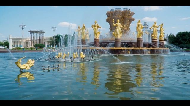 Фонтаны ВДНХ. Fountains at VDNKh. смотреть онлайн