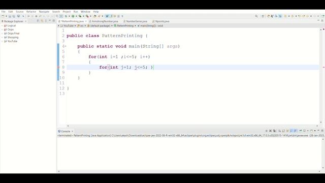 Pattern Printing - Episode 2 | How to Print Pattern in Programming | NestedFor | Java Coding | Akas смотреть онлайн