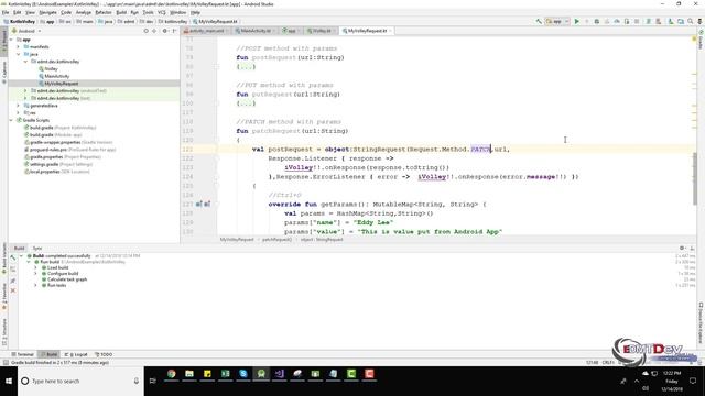 Kotlin Android Tutorial - Request Restful Service with Volley смотреть онлайн