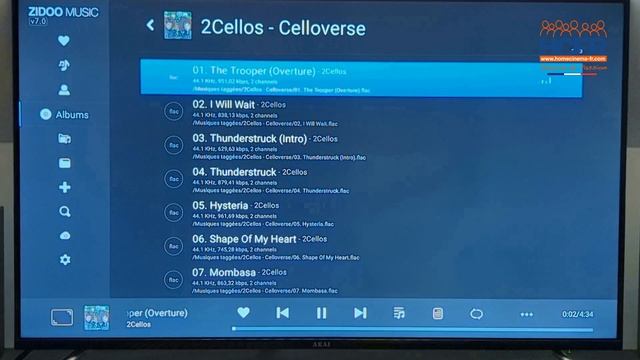HCFR Zidoo NEO ALPHA HiFi Mise en œuvre смотреть онлайн