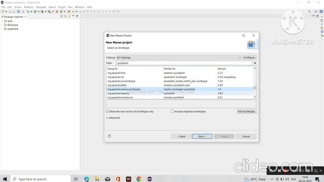 How to create a Maven project in Eclipse IDE in a easy way смотреть онлайн