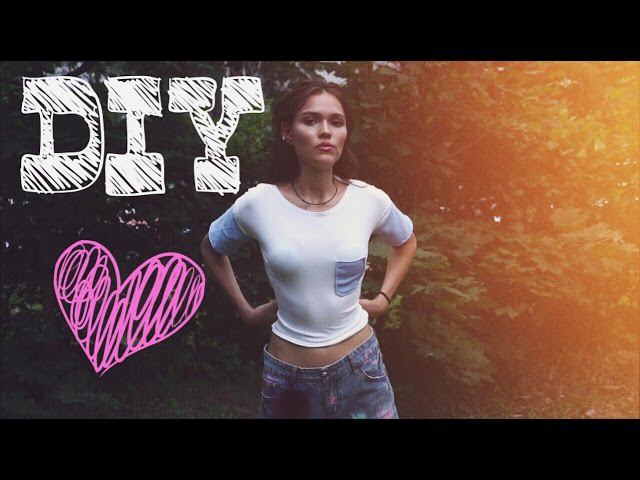 Diy - Шьем КРОП ТОП без лекала смотреть онлайн