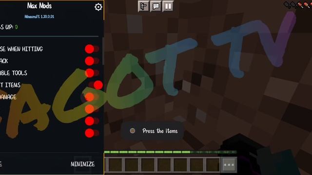 Minecraft mod menu max mods 1.20.01/Майнкрафт мод меню Макс модс 1.20.01 смотреть онлайн